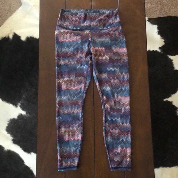 Fabletics high waisted power hold printed legging - Picture 1 of 2
